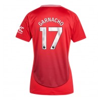 Maglie da calcio Manchester United Alejandro Garnacho #17 Prima Maglia Femminile 2024-25 Manica Corta